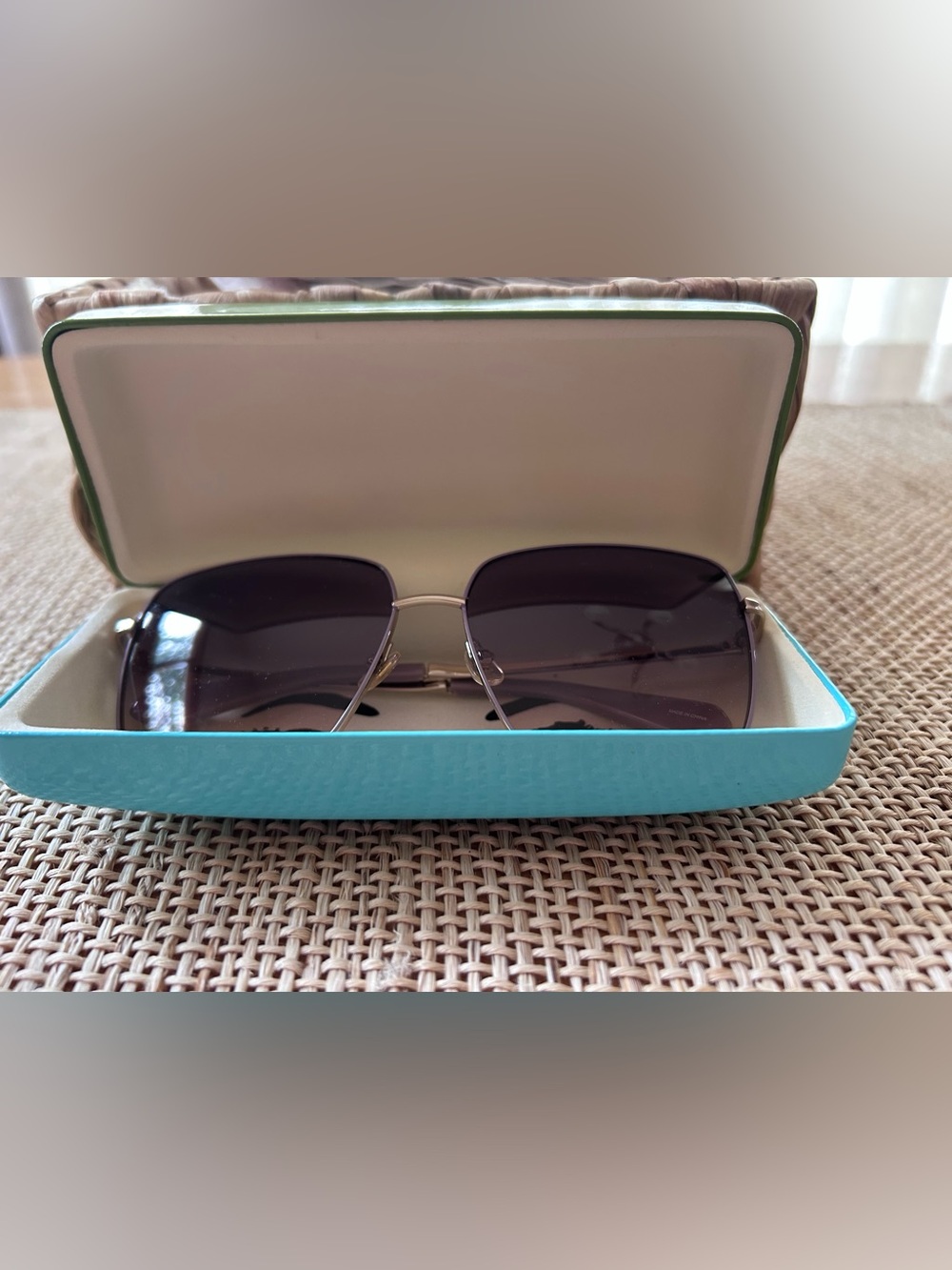 kate spade ny Women's Fenton Square Sunglasses, 60mm-Pink/Gray Fuchsia Gradient
